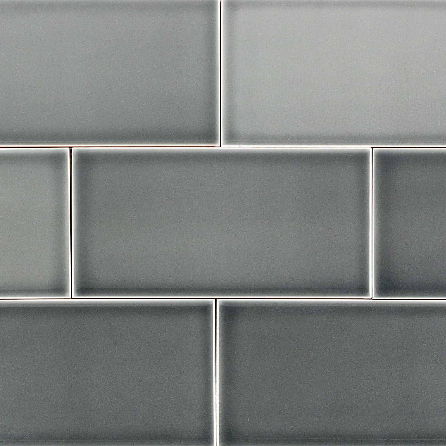 Shop Close Out - Corso Antracita Gray 4x8 Polished Ceramic Wall