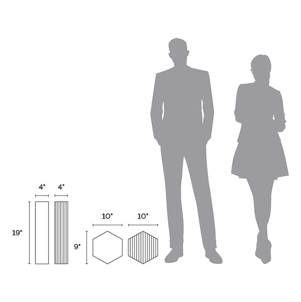 Casterly Rock Gris Gray 4x19 Matte Porcelain Subway Tile