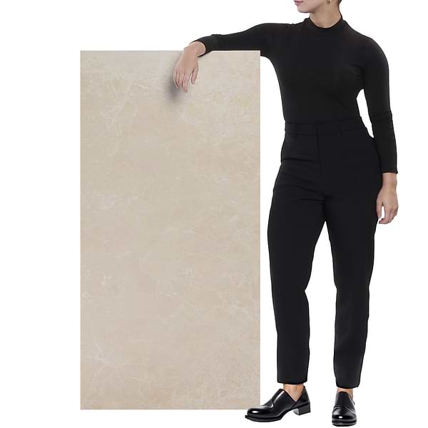 Volterra Crema 24x48 Semi-Polished Semi-Polished Porcelain