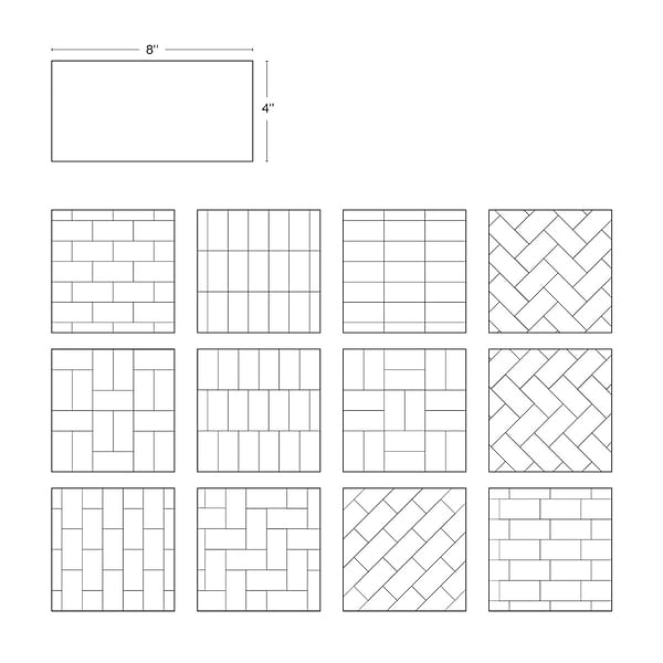 Palisa Ash Gray 4x8 Crackled Glossy Ceramic Tile