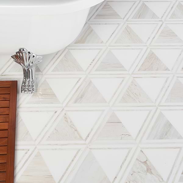 Angolo Thassos Sabbia Polished Marble