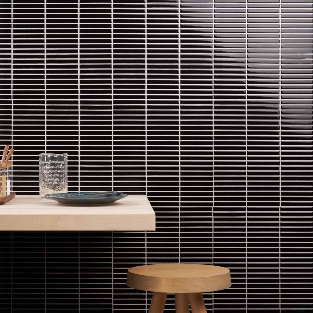 Shop Motek Black Glossy Tri Stacked | SohoStudioCorp.com