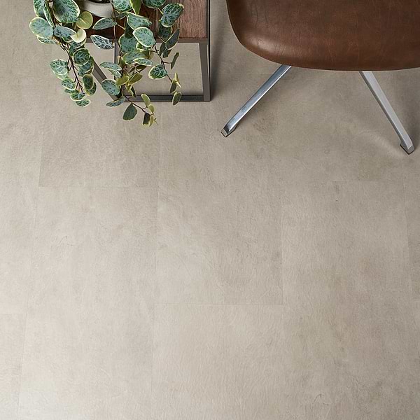 Crosby Trail Slate Beige 12x24 - 5.0mm/28mil Wear Layer - Rigid Click; in Beige Luxury Vinyl; for Bathroom Floor, Commercial Floor, Floor Tile, Kitchen Floor; in Style Ideas Industrial, Modern, Rustic, Traditional