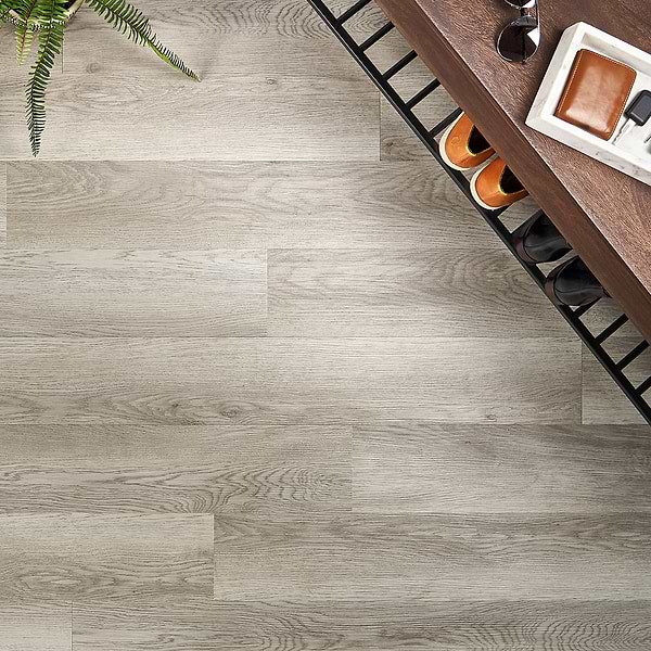 Mercer Aspen Pecan Chelsea Gray 6x48 - 2.0mm/6mil Wear Layer - Glue Down Matte Luxury Vinyl