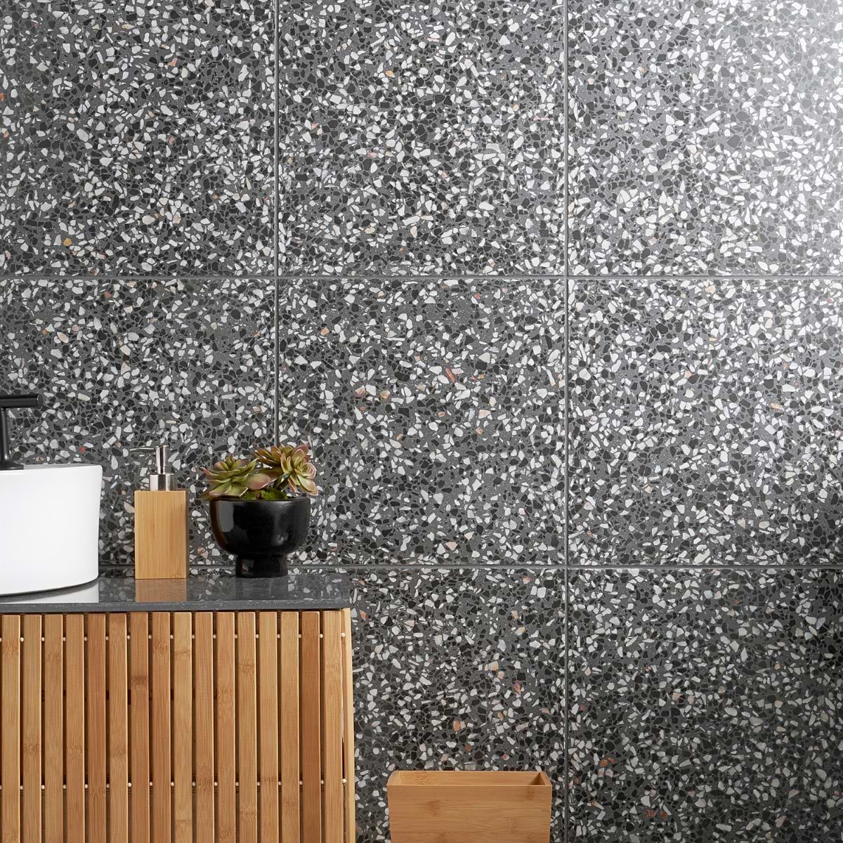 tomozo　２　16インチ Shop Marmi Terrazzo Domino 16x16 | SohoStudioCorp.com