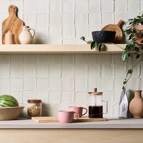 Clay House White 4x4 Matte Terracotta; in White Terracotta; for Backsplash, Bathroom Floor, Bathroom Wall, Floor Tile, Kitchen Floor, Kitchen Wall, Shower Floor, Shower Wall, Wall Tile