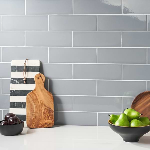 Market Street Gray 4x12; in Gray Porcelain; for Backsplash, Bathroom Wall, Kitchen Wall, Outdoor Wall, Pool Tile, Shower Wall, Wall Tile; in Style Ideas Classic, Contemporary, Cottage, Farmhouse, Industrial, Traditional