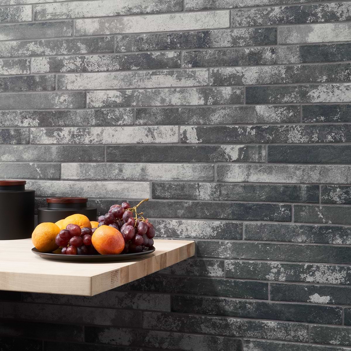 Shop Close Out - Alto Brick Dark Gray 2x18 | SohoStudioCorp.com