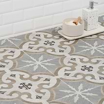 Agoura Briar Oak Multicolor 8x8 Matte Porcelain Tile