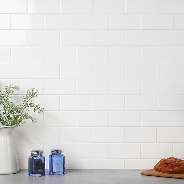 Everyday 3x6 Polished Ceramic Subway Wall Tile