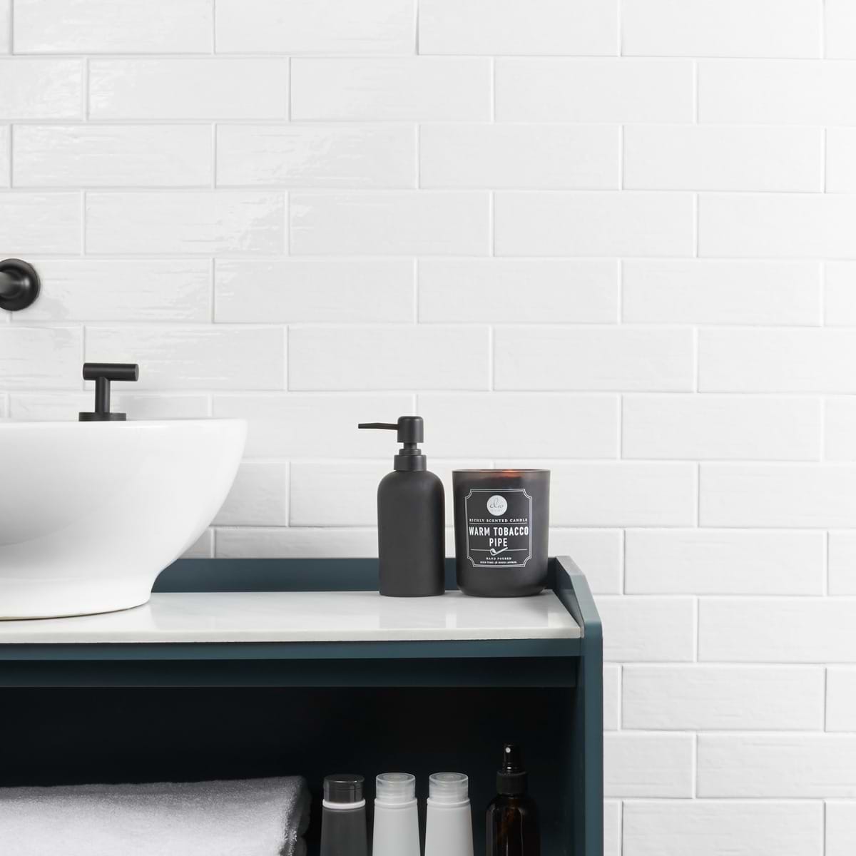 Shop Una White Polished 3x9 | SohoStudioCorp.com