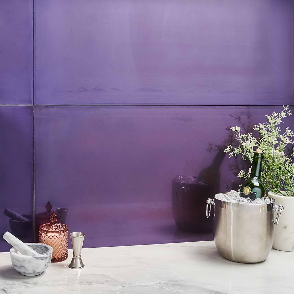 Shop Cauldron Mist Aubergine 18x36 | SohoStudioCorp.com