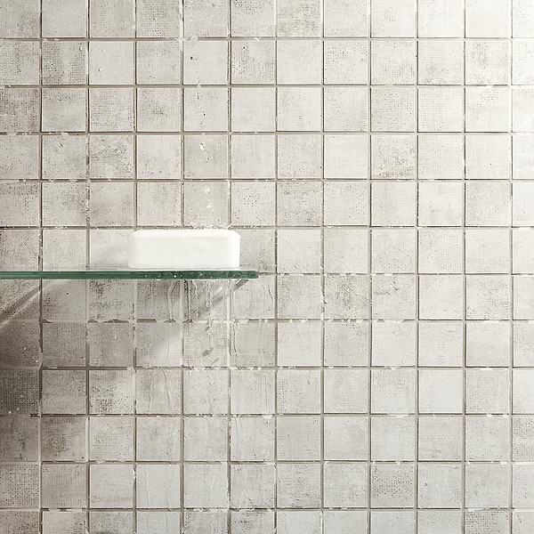 Runway Ash Light Beige 2x2 Matte Porcelain Mosaic Tile