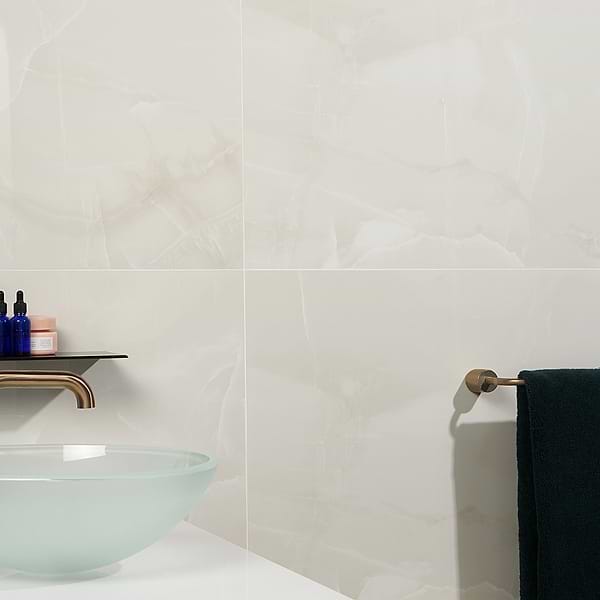 Lithe Aztec Onyx Bianco 24x48 Polished  Porcelain