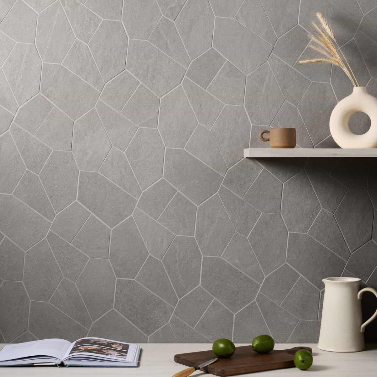 Shop Motley Silver Gray Organic Pattern | SohoStudioCorp.com