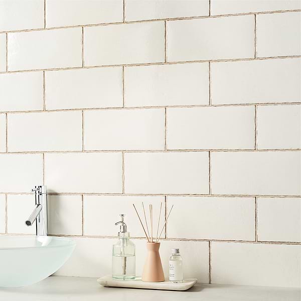 Baylight White 6x12; in White Extruded Porcelain; for Backsplash, Bathroom Floor, Bathroom Wall, Commercial Floor, Floor Tile, Kitchen Floor, Kitchen Wall, Outdoor Floor, Outdoor Wall, Pool Tile, Shower Floor, Shower Wall, Wall Tile; in Style Ideas Beach, Classic, Cottage, Craftsman, Farmhouse, Industrial, Traditional