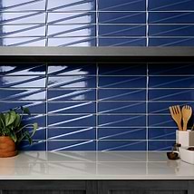 Close Out - Pulse Azure Blue 3x12 Ceramic Subway Tile