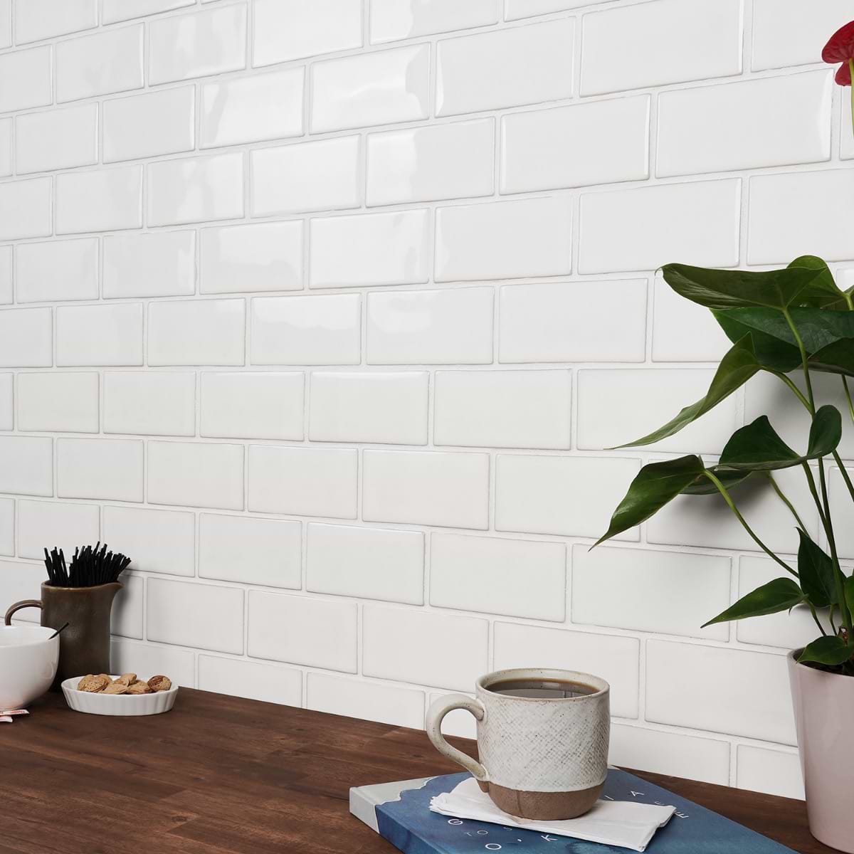 Shop Baroque Glass Subway Natural 3x6 | SohoStudioCorp.com