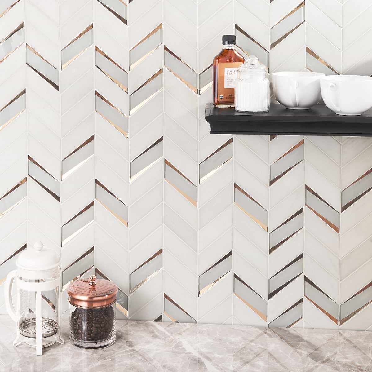 Shop Giazza Golden - Royal White and Glass | SohoStudioCorp.com