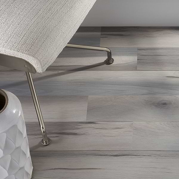 Close Out - Chrysler Shellbark Hickory Bliss 12mil wear layer Glue Down 6.3x48.4; in Beige & Cream Luxury Vinyl; for Bathroom Floor, Floor Tile, Kitchen Floor; in Style Ideas Classic, Contemporary, Cottage, Industrial, Mid Century, Modern, Traditional, Transitional