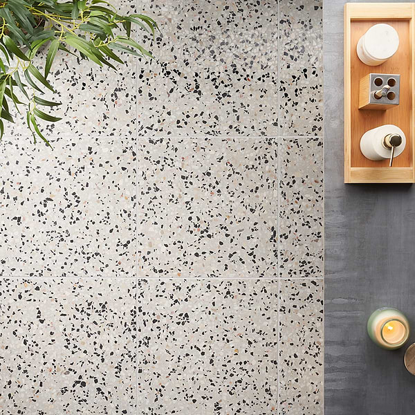 Marmi Terrazzo Foro Beige 16x16 Polished Terrazzo Tile
