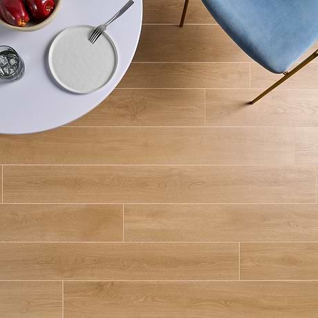 Chesney Pale Oak Elegant 7x60 Matte Porcelain