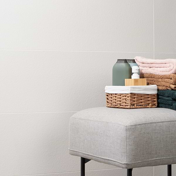 Close Out - Accent Basalt Bianco 12x36 Matte Ceramic Tile