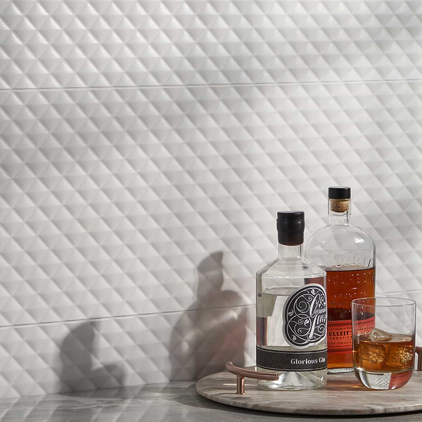 Close Out - Accent Montana White 12x36 Matte