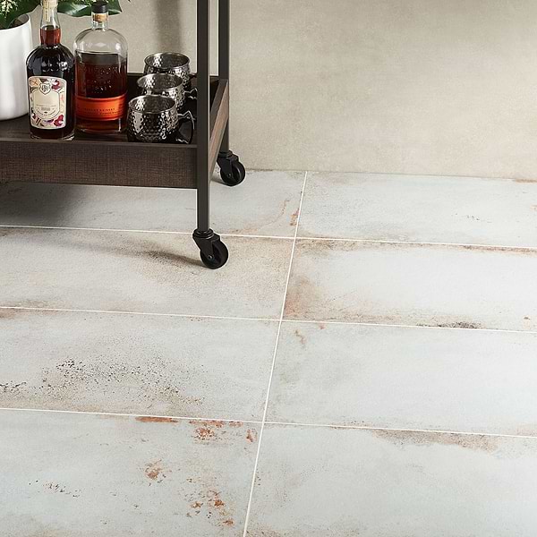 Angela Harris San Francisco White 12x24 Matte; in White Porcelain; for Backsplash, Bathroom Floor, Bathroom Wall, Commercial Floor, Floor Tile, Kitchen Floor, Kitchen Wall, Outdoor Floor, Outdoor Wall, Pool Tile, Shower Floor, Shower Wall, Wall Tile; in Style Ideas Classic, Contemporary, Industrial, Mediterranean, Transitional