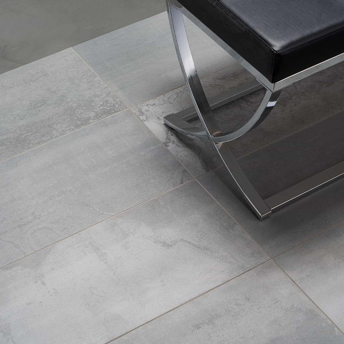 Close Out-Revive Metal Silver 12x24 Matte Porcelain