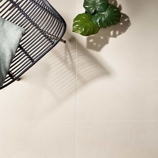 ArchTech Avorio 12x24 Juta (Grip); in Cream Double Loaded Porcelain; for Backsplash, Bathroom Floor, Bathroom Wall, Commercial Floor, Floor Tile, Kitchen Floor, Kitchen Wall, Outdoor Wall, Shower Floor, Shower Wall, Wall Tile; in Style Ideas Industrial, Modern, Transitional