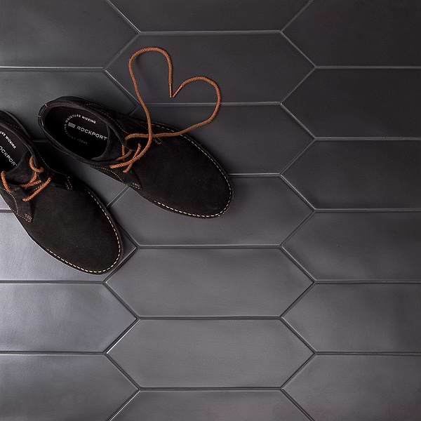 Aliante Black 4x12 Porcelain Tile