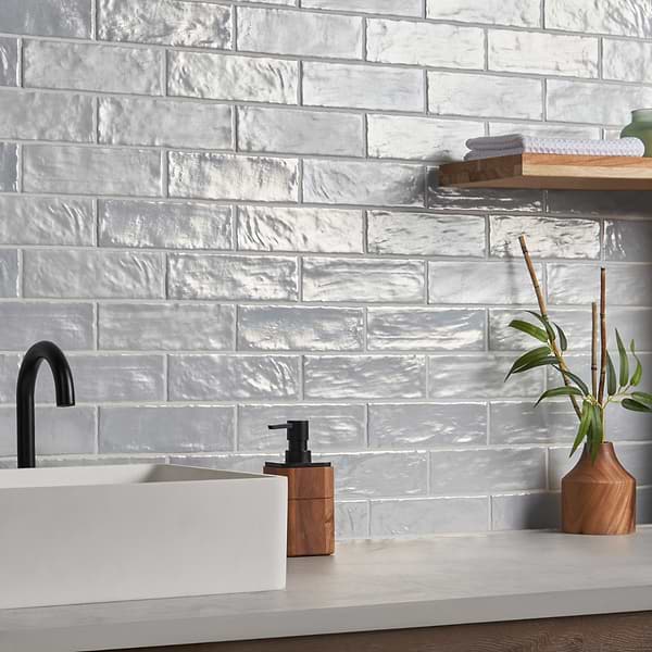 Myorka Blue 2x8 Mixed Finish Ceramic