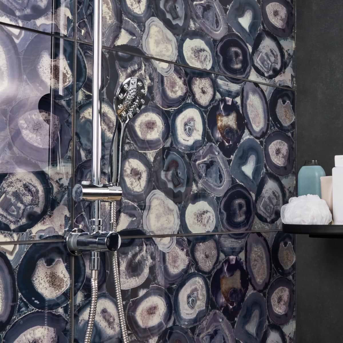 d*o様 新品★GALERIE VIE★カシミヤ★グラデーション★ネイビー★グレ Primavera 4x4 Square Cotto Allende – Zia Tile