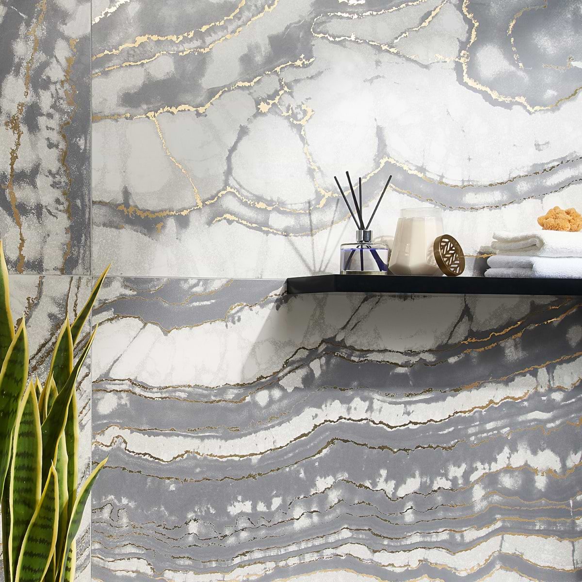 Shop Deco Agate Smoke 24x48 | SohoStudioCorp.com