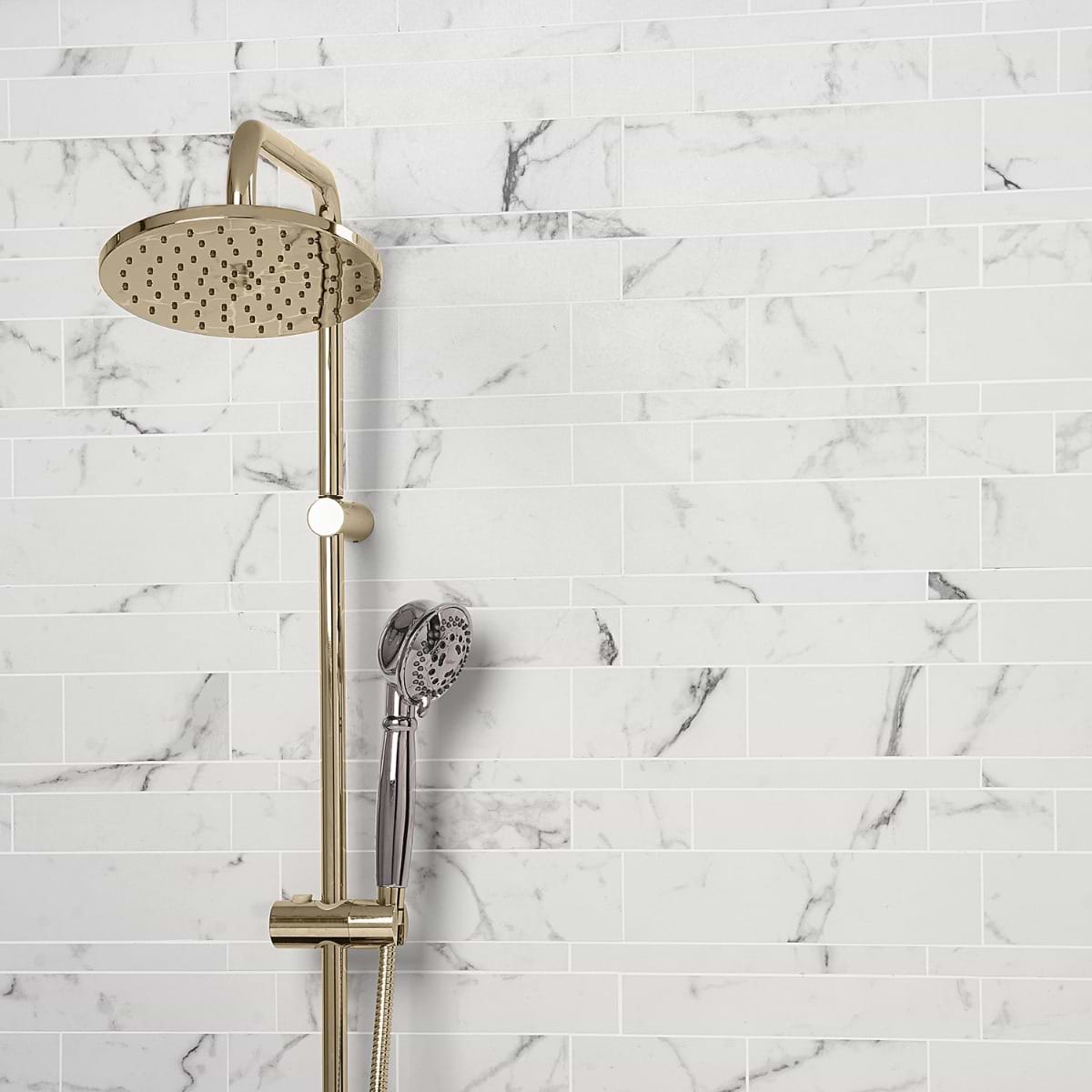 Lithe Statuario Venato Railroad Matte; in White with Grey Veining Porcelain; for Backsplash, Bathroom Floor, Bathroom Wall, Commercial Floor, Floor Tile, Kitchen Floor, Kitchen Wall, Outdoor Floor, Outdoor Wall, Pool Tile, Shower Floor, Shower Wall, Wall Tile; in Style Ideas Classic, Contemporary, Modern, Traditional, Transitional