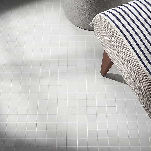 Blacksmith Palladium 2x2 Matte; in Light Gray Porcelain; for Backsplash, Bathroom Floor, Bathroom Wall, Commercial Floor, Floor Tile, Kitchen Floor, Kitchen Wall, Outdoor Floor, Outdoor Wall, Pool Tile, Shower Floor, Shower Wall, Wall Tile; in Style Ideas Classic, Contemporary, Industrial, Mid Century, Modern, Traditional, Transitional