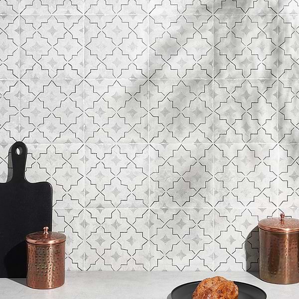 Carino Deco Como 8x8 Matte Porcelain