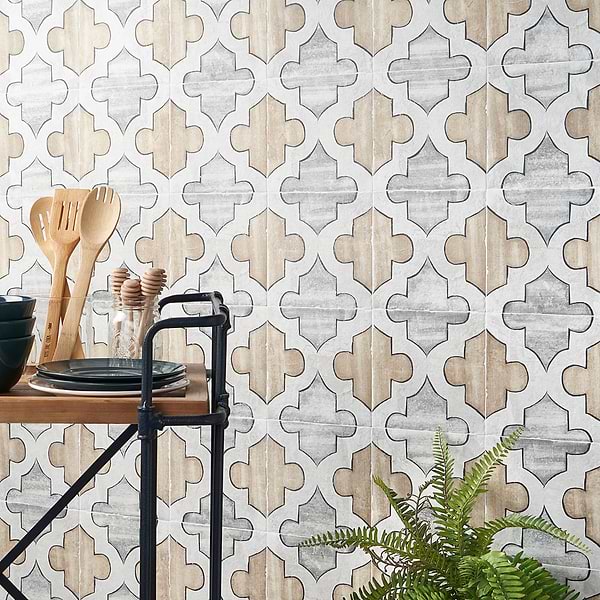 Carino Deco Picos 8x8 Matte Porcelain