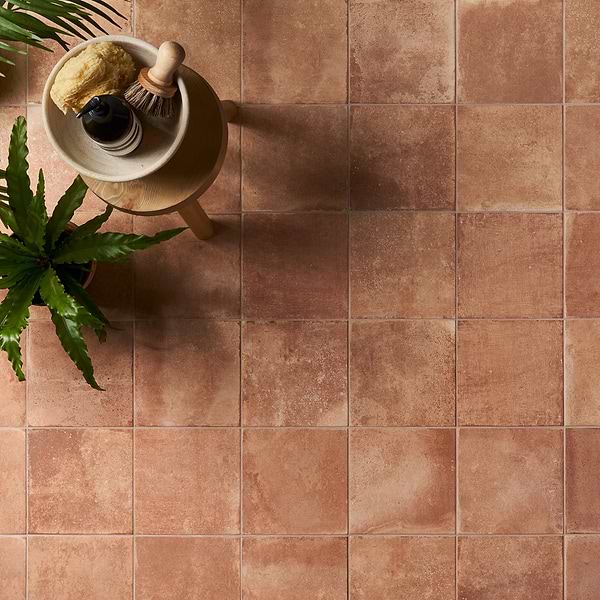 Angela Harris Messina Terracotta 8x8 Matte Porcelain Matte Porcelain