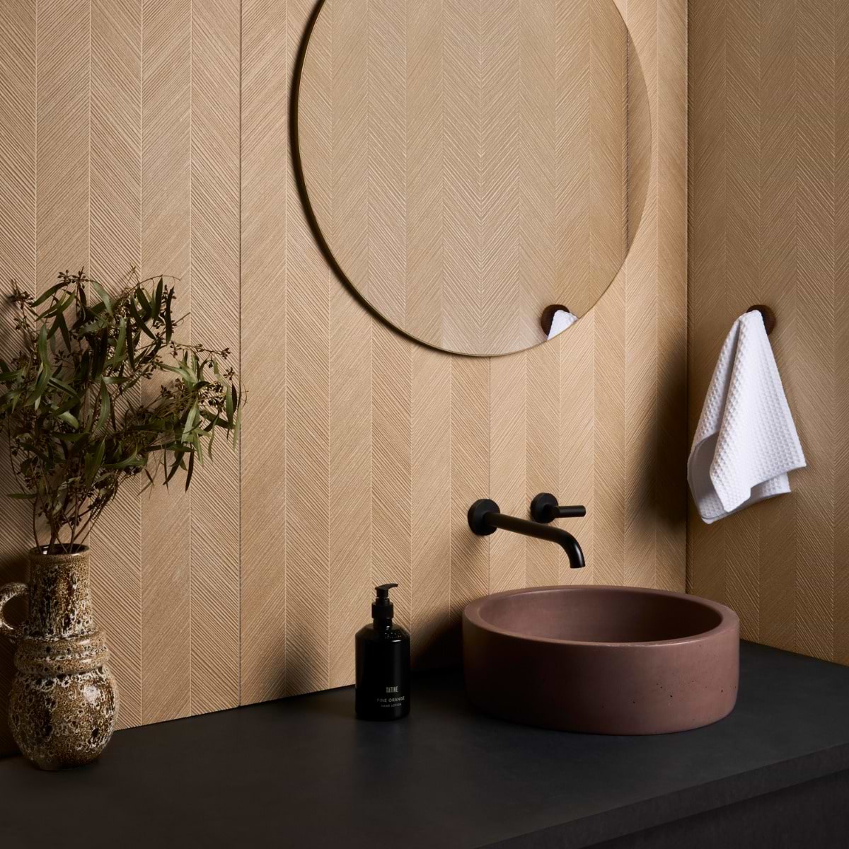 Shop Senna Hazelnut 18x48 | SohoStudioCorp.com