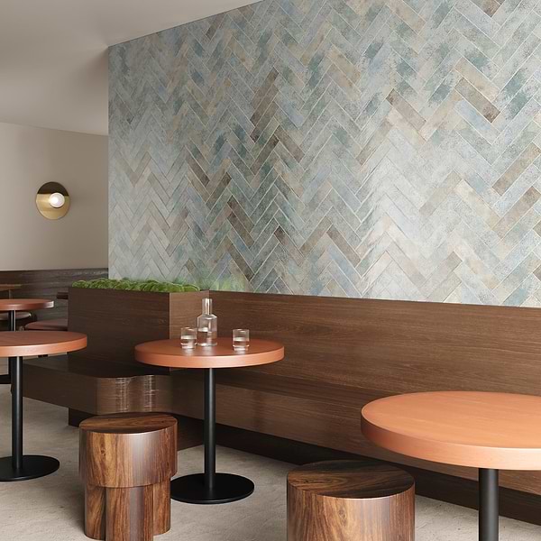 Oken Green 3x12; in Green Ceramic; for Backsplash, Bathroom Wall, Kitchen Wall, Shower Wall, Wall Tile; in Style Ideas Contemporary, Craftsman, Farmhouse, Industrial, Mid Century, Transitional