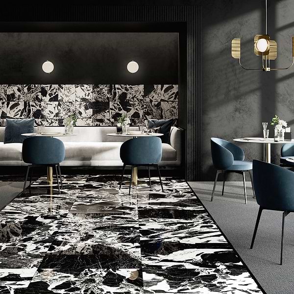 Close Out - Concorde Black Antique 30x30 Polished