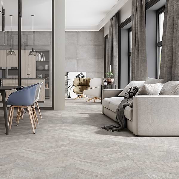 Elan Grey 8x48; in Gray Colorbody Porcelain; for Backsplash, Bathroom Floor, Bathroom Wall, Commercial Floor, Floor Tile, Kitchen Floor, Kitchen Wall, Outdoor Floor, Outdoor Wall, Pool Tile, Shower Floor, Shower Wall, Wall Tile; in Style Ideas Beach, Classic, Contemporary, Cottage, Craftsman, Farmhouse, Industrial, Mid Century, Modern, Rustic, Traditional, Transitional, Tropical