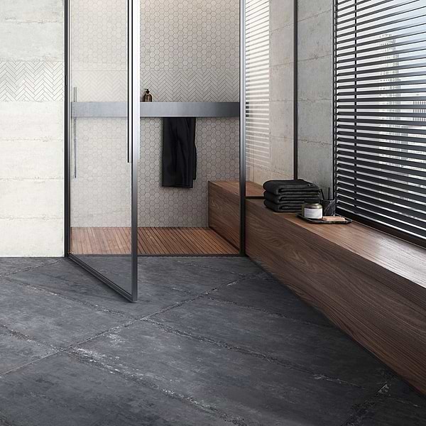 Artile Ivory 2" Hexagon Matte Porcelain Mosaic Tile