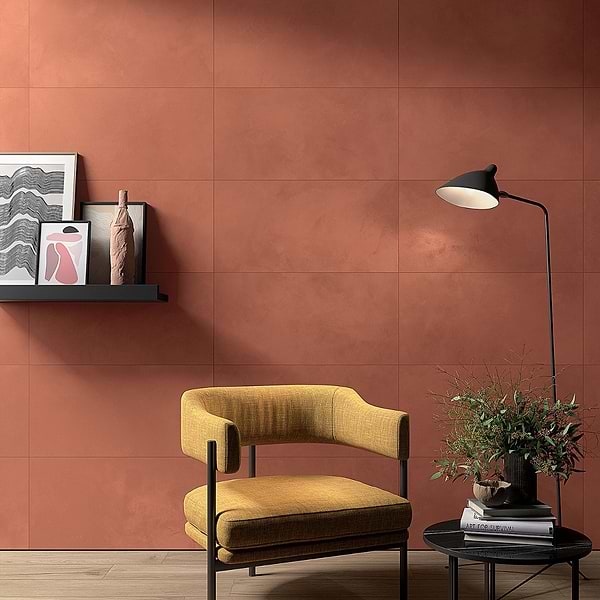Tara Grace Red 16x32 Tile Matte Porcelain Tile