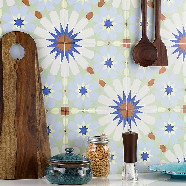 Bella Uffizi 8x8 Glazed Porcelain Tile