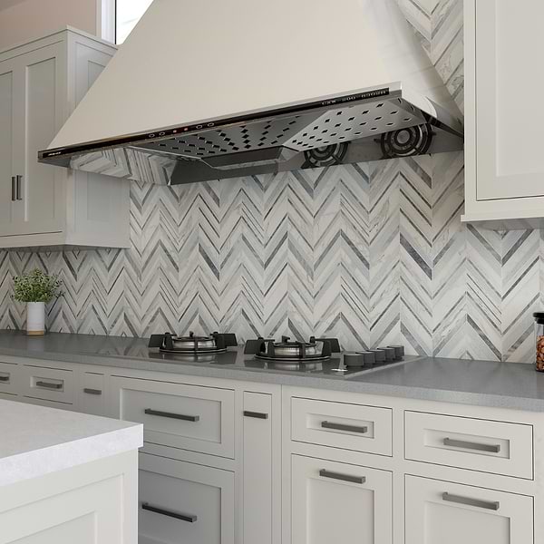 Cayuga Blue - Blue Celeste- Calacatta Gold & Aioni Grey