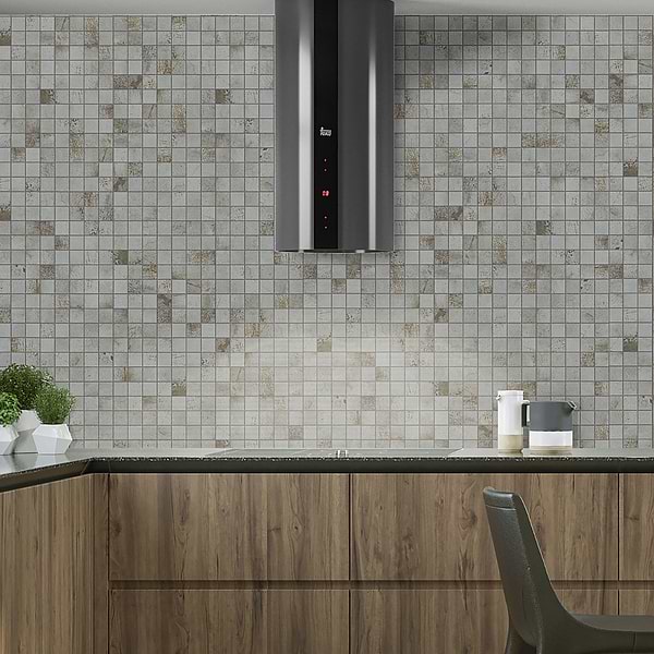 Angela Harris San Francisco Gray 2x2 Matte; in Gray Porcelain; for Backsplash, Bathroom Floor, Bathroom Wall, Commercial Floor, Floor Tile, Kitchen Floor, Kitchen Wall, Outdoor Floor, Outdoor Wall, Pool Tile, Shower Floor, Shower Wall, Wall Tile; in Style Ideas Classic, Contemporary, Industrial, Mediterranean, Transitional