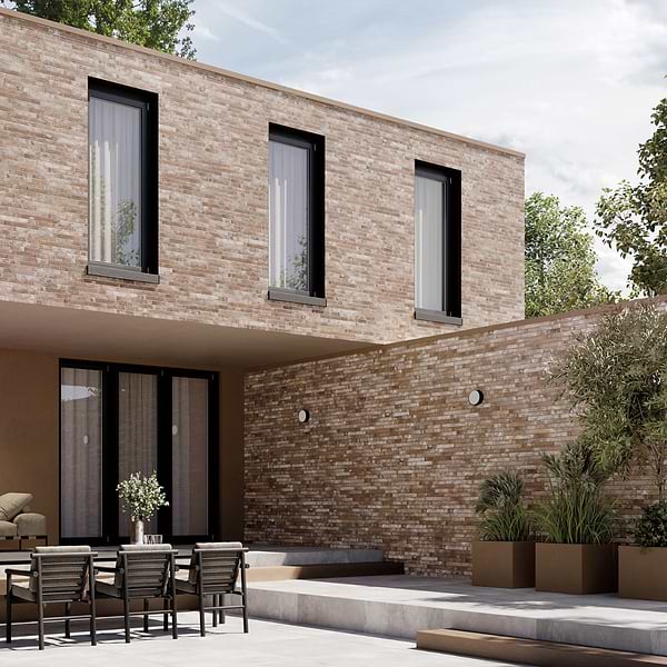 Alto Brick Sand Terracotta 2x18 Matte Porcelain Tile